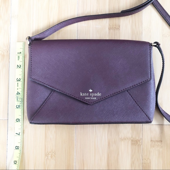 Burgundy Kate Spade Satchel/Crossbody Bag - Picture 6 of 11